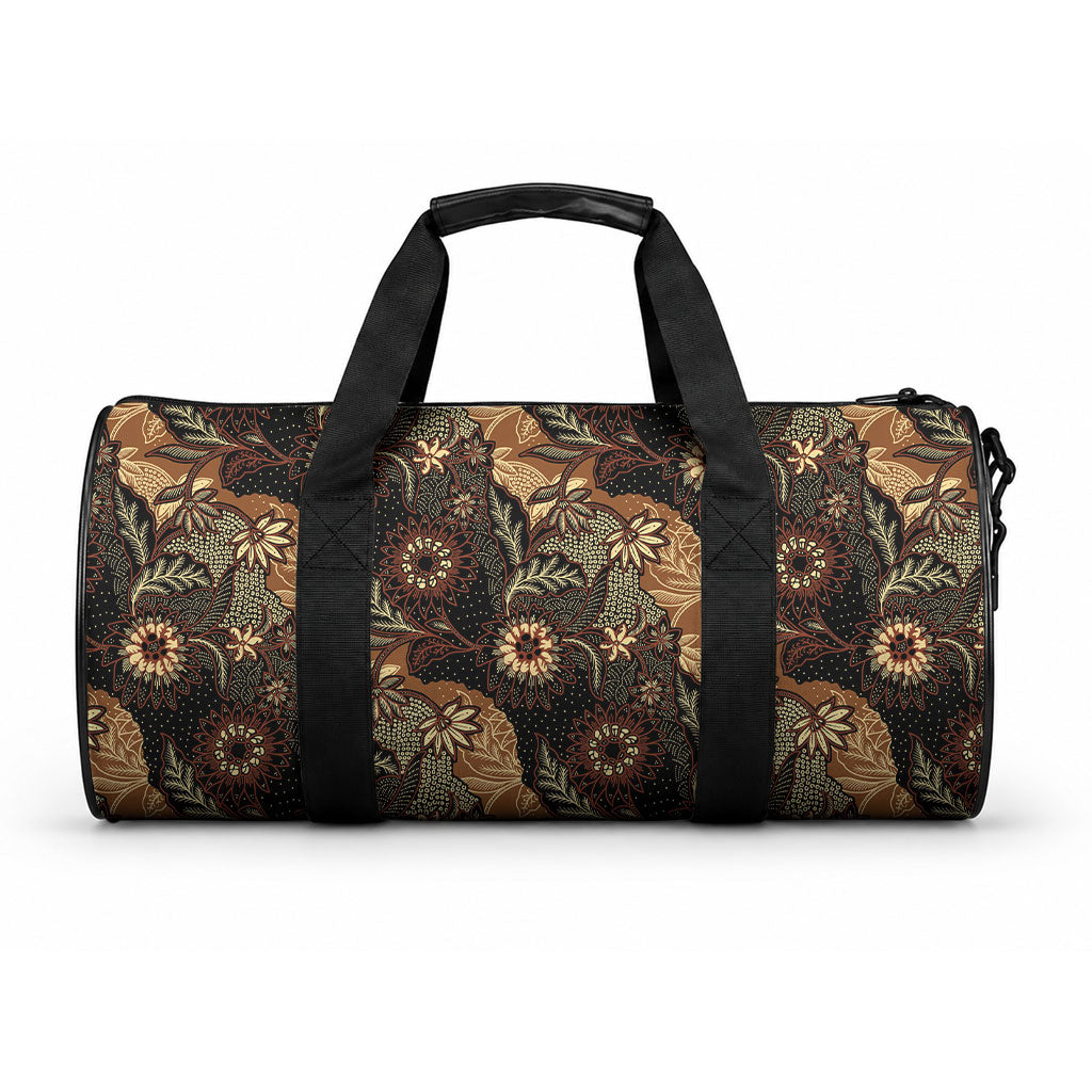 Batik Pedalaman Semen Lereng Style Duffle Bag Indonesian Traditional Pattern