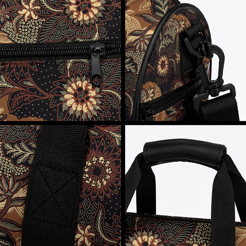 Batik Pedalaman Semen Lereng Style Duffle Bag Indonesian Traditional Pattern