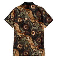 Batik Pedalaman Semen Lereng Style Family Matching Summer Maxi Dress and Hawaiian Shirt Indonesian Traditional Pattern LT01 - Polynesian Pride