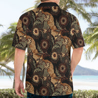 Batik Pedalaman Semen Lereng Style Hawaiian Shirt Indonesian Traditional Pattern