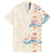 Beige Hawaii Lei Seashells Starfish Hawaiian Shirt Sandy Sylized - Polynesian Pride