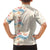 Beige Hawaii Lei Seashells Starfish Hawaiian Shirt Sandy Sylized - Polynesian Pride