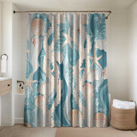 Hawaii Lei Seashells Starfish Bathroom Set Fresh Summer Vibe - Polynesian Pride