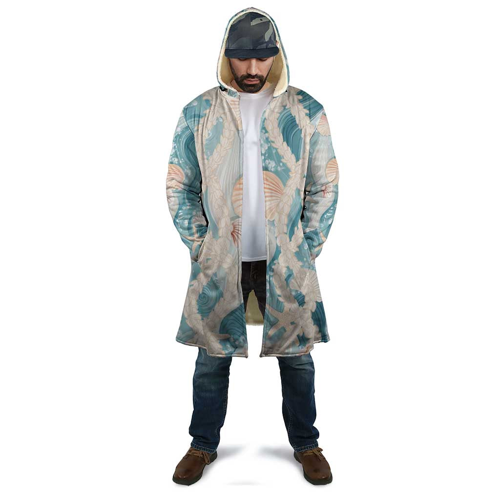 Hawaii Lei Seashells Starfish Cloak Fresh Summer Vibe - Polynesian Pride