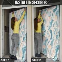 Hawaii Lei Seashells Starfish Door Cover Fresh Summer Vibe - Polynesian Pride