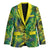 Hawaii Summer Tropical Leaves Blazer - Polynesian Pride