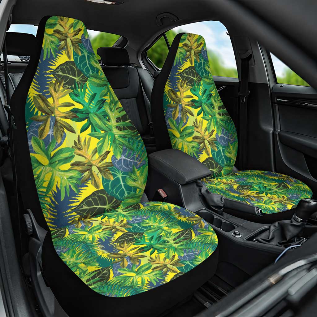 Hawaii Summer Tropical Leaves Car Seat Cover - Polynesian Pride
