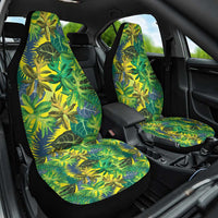 Hawaii Summer Tropical Leaves Car Seat Cover - Polynesian Pride