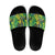 Hawaii Summer Tropical Leaves Slide Sandals - Polynesian Pride