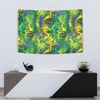 Hawaii Summer Tropical Leaves Tapestry - Polynesian Pride