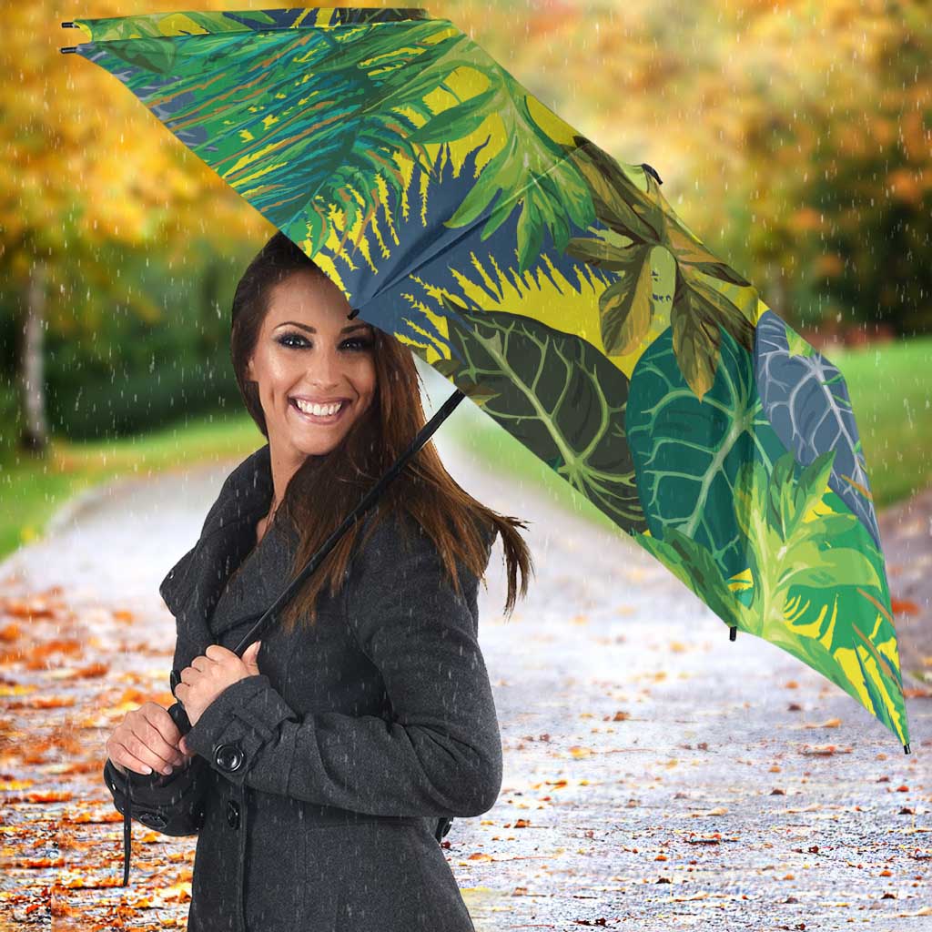 Hawaii Summer Tropical Leaves Umbrella - Polynesian Pride