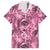 Hawaii Pink Tropical Leaves Hawaiian Shirt - Polynesian Pride