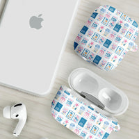 Hawaii Coastal Summer Postcard AirPods Case
