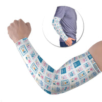 Hawaii Coastal Summer Postcard Arm Sleeves