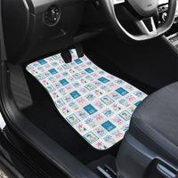 Hawaii Coastal Summer Postcard Car Mats