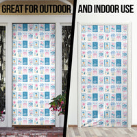 Hawaii Coastal Summer Postcard Door Cover