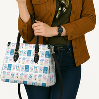 Hawaii Coastal Summer Postcard Leather Bag