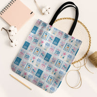 Hawaii Coastal Summer Postcard Tote Bag