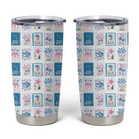 Hawaii Coastal Summer Postcard Tumbler Cup