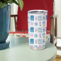 Hawaii Coastal Summer Postcard Tumbler Cup