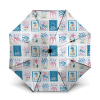 Hawaii Coastal Summer Postcard Umbrella