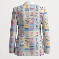 Aloha Summer Posters Grunge Textures Blazer