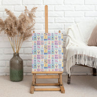 Aloha Summer Posters Grunge Textures Canvas Wall Art