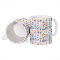 Aloha Summer Posters Grunge Textures Ceramic Mug