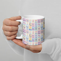 Aloha Summer Posters Grunge Textures Ceramic Mug