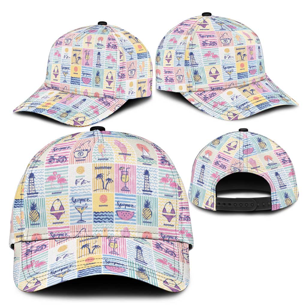 Aloha Summer Posters Grunge Textures Classic Cap