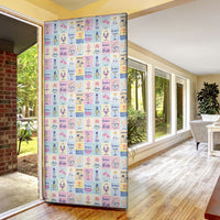 Aloha Summer Posters Grunge Textures Door Cover