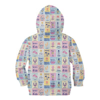 Aloha Summer Posters Grunge Textures Kid Hoodie