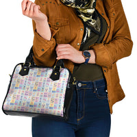 Aloha Summer Posters Grunge Textures Shoulder Handbag