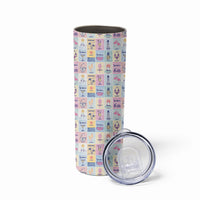 Aloha Summer Posters Grunge Textures Skinny Tumbler