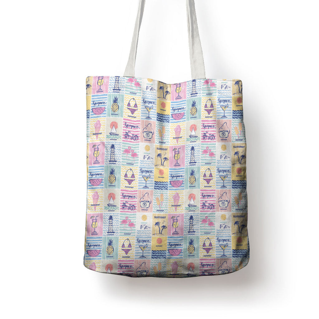 Aloha Summer Posters Grunge Textures Tote Bag