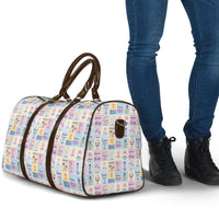 Aloha Summer Posters Grunge Textures Travel Bag