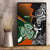 New Zealand and Ireland Rugby Canvas Wall Art Silver Fern With Shamrock 2023 World Cup LT01 - Polynesian Pride