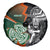 New Zealand and Ireland Rugby Spare Tire Cover Silver Fern With Shamrock 2023 World Cup LT01 - Polynesian Pride