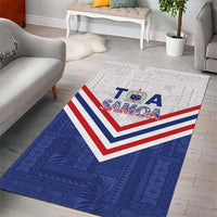 Toa Samoa Rugby Area Rug 1992-1993 Special Edition LT01 - Polynesian Pride
