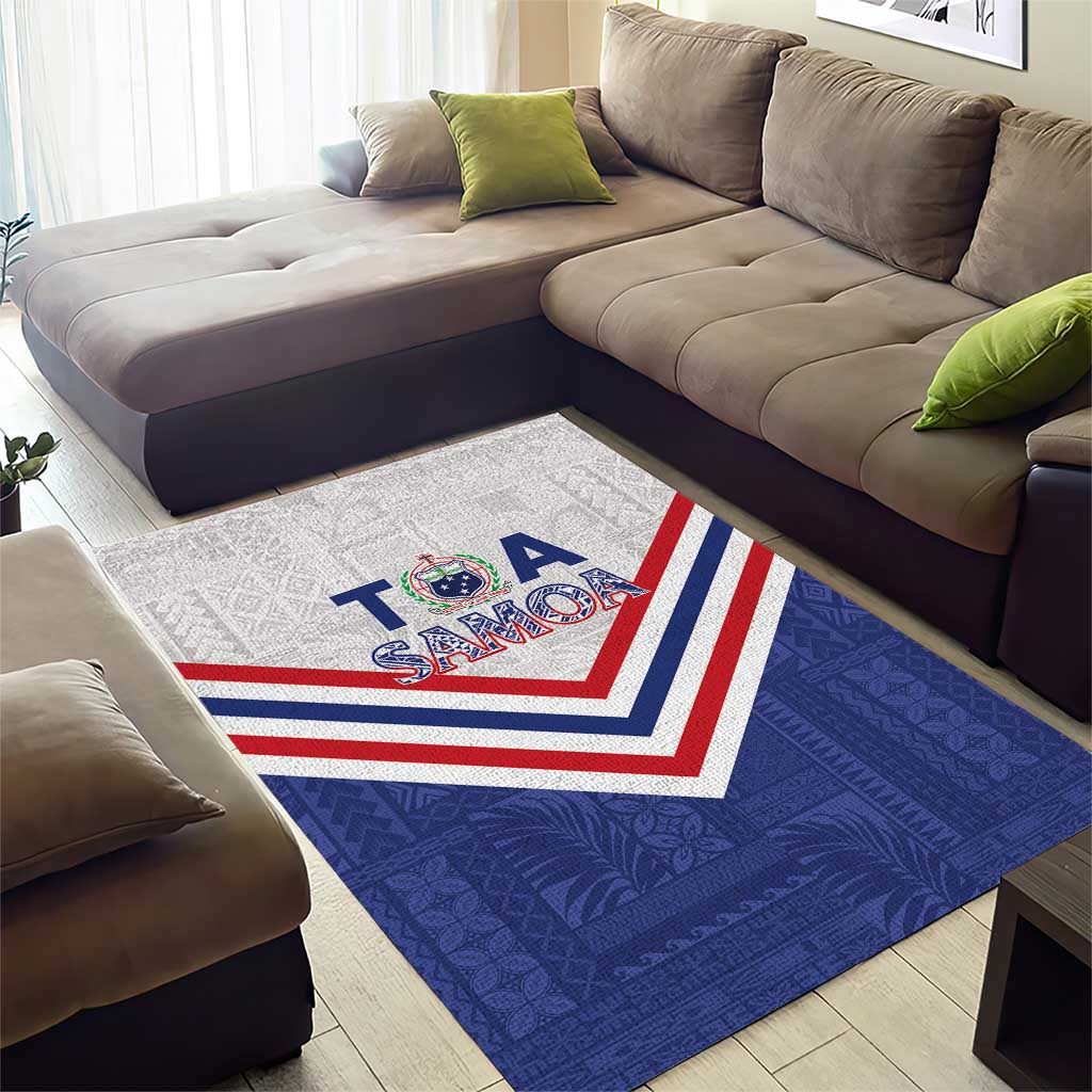 Toa Samoa Rugby Area Rug 1992-1993 Special Edition LT01 - Polynesian Pride