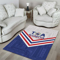Toa Samoa Rugby Area Rug 1992-1993 Special Edition LT01 - Polynesian Pride