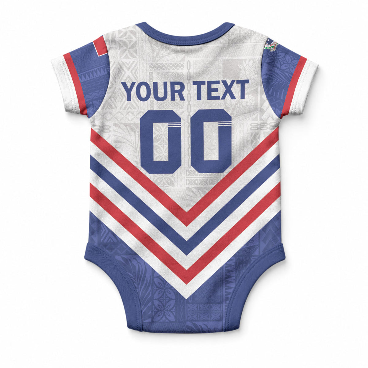 Custom Toa Samoa Rugby Baby Onesie 1992-1993 Special Edition