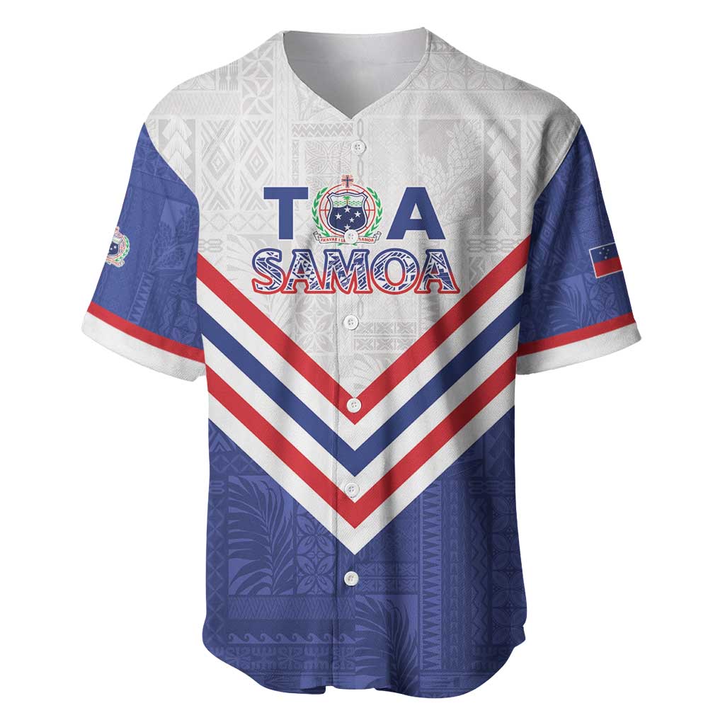 Custom Toa Samoa Rugby Baseball Jersey 1992-1993 Special Edition - Polynesian Pride