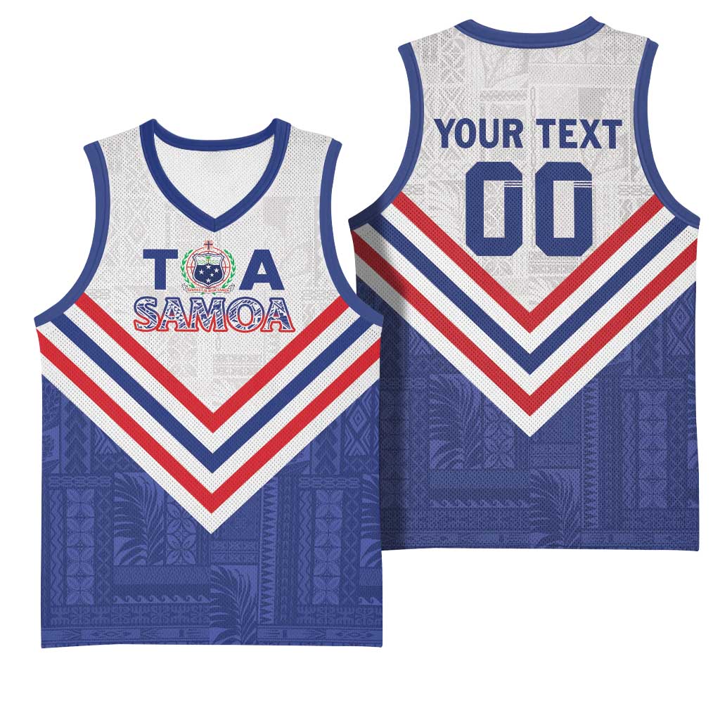 Custom Toa Samoa Rugby Basketball Jersey 1992-1993 Special Edition - Polynesian Pride