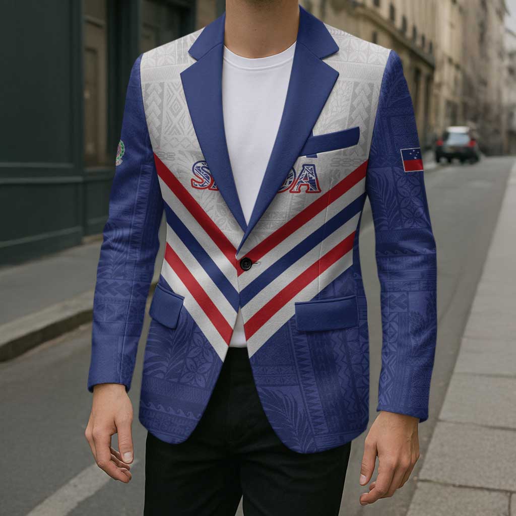 Custom Toa Samoa Rugby Blazer 1992-1993 Special Edition LT01 - Polynesian Pride