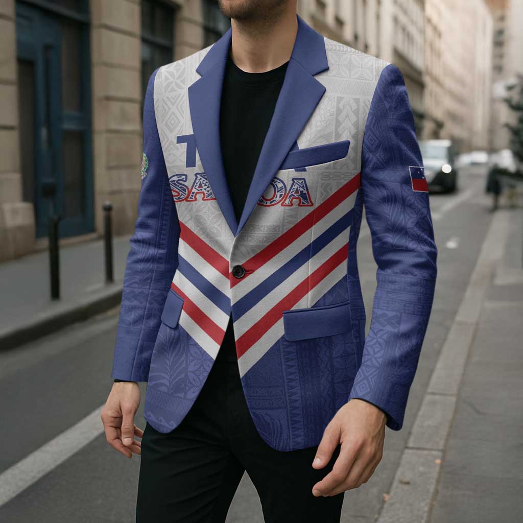Custom Toa Samoa Rugby Blazer 1992-1993 Special Edition LT01 - Polynesian Pride