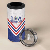 Custom Toa Samoa Rugby 4 in 1 Can Cooler Tumbler 1992-1993 Special Edition - Polynesian Pride