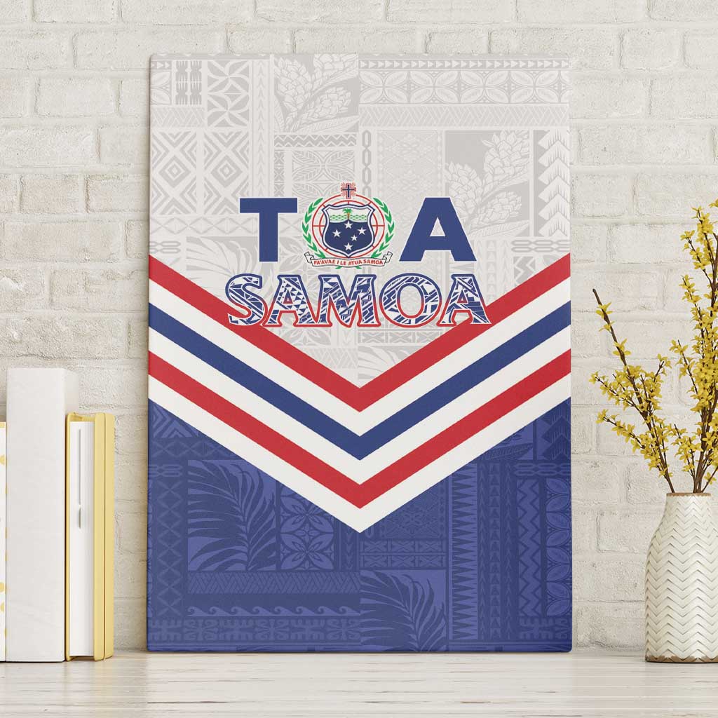 Toa Samoa Rugby Canvas Wall Art 1992-1993 Special Edition - Polynesian Pride