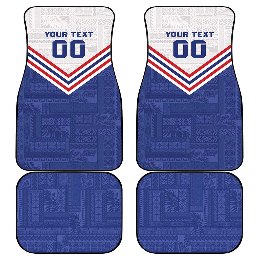 Custom Toa Samoa Rugby Car Mats 1992-1993 Special Edition LT01 - Polynesian Pride