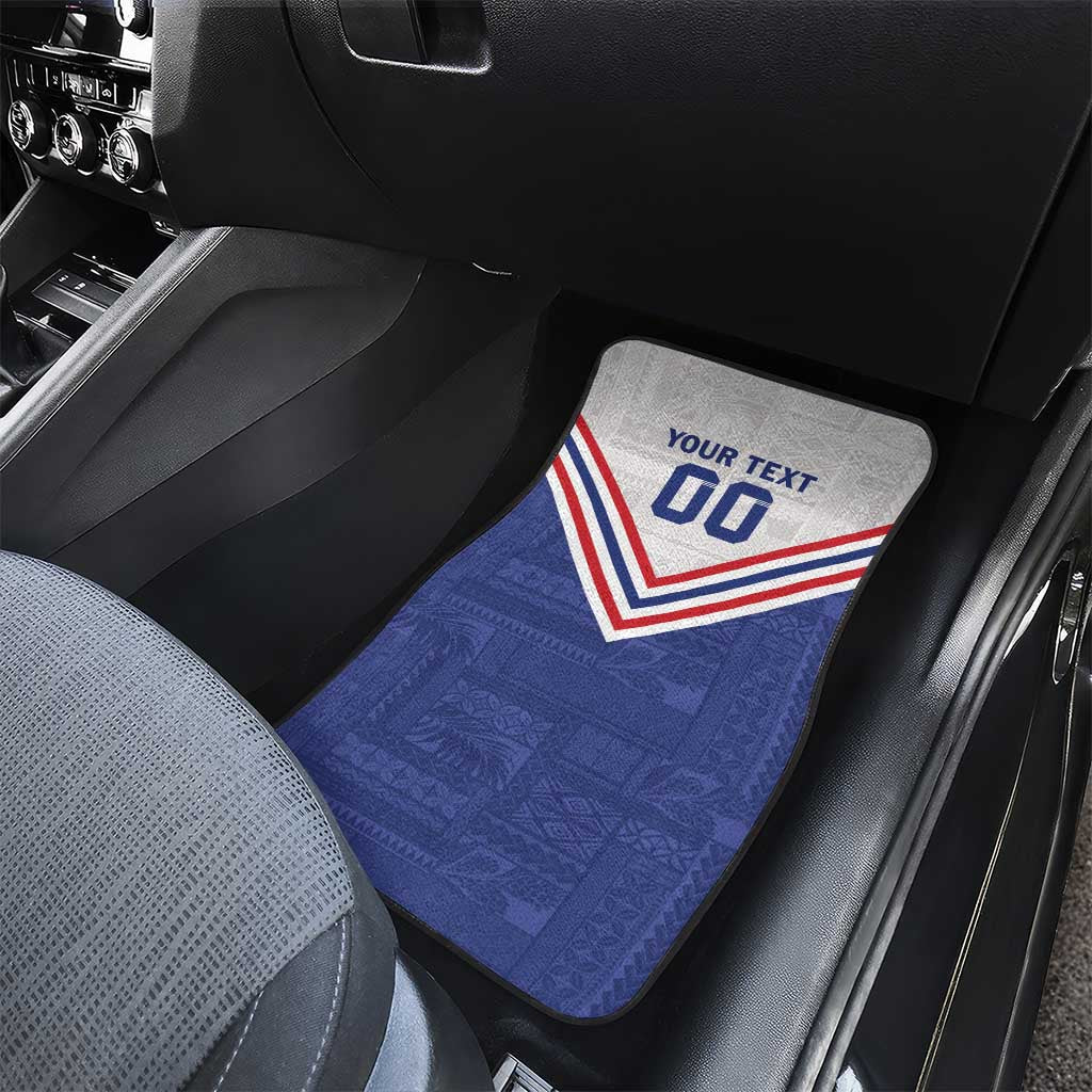 Custom Toa Samoa Rugby Car Mats 1992-1993 Special Edition LT01 - Polynesian Pride